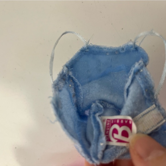 Vintage Barbie Doll Clothing Lot of 4 Sporty Star Ice Dress Blue Pink Purple - Picture 5 of 6